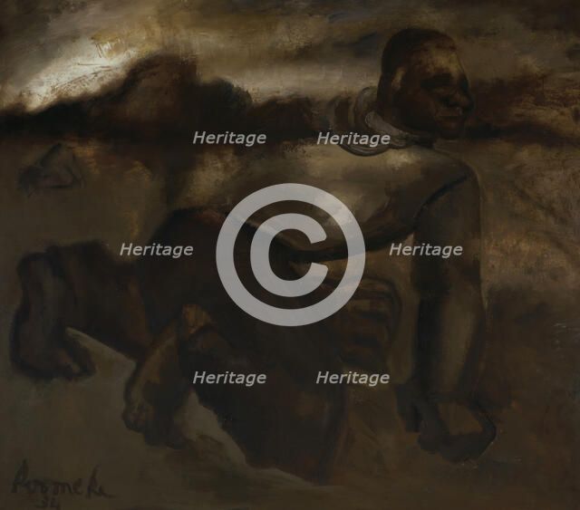 The Peasant, 1934. Creator: Constant Permeke.