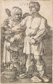 The Peasant and His Wife at Market, 1519. Creator: Dürer, Albrecht (1471-1528)