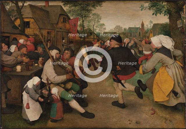 The Peasant Dance, c1568. Creator: Bruegel (Brueghel); Pieter; the Elder (ca 1525-1569).