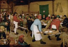 The Peasant Wedding, ca 1568. Artist: Bruegel (Brueghel), Pieter, the Elder (ca 1525-1569)