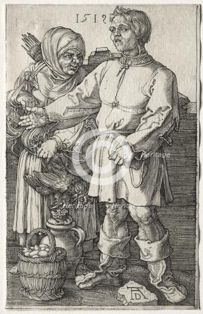 The Peasants at Market, 1519. Creator: Albrecht Dürer (German, 1471-1528).