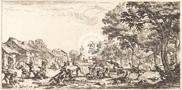 The Peasants' Revenge, c. 1633. Creator: Jacques Callot.