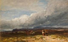 The Peat Gatherers, 1850. Creator: David Cox the elder