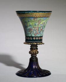 The Peddler Goblet, 1800s. Creator: Unknown