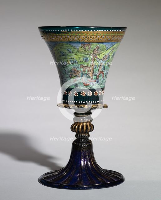 The Peddler Goblet, 1800s. Creator: Unknown.