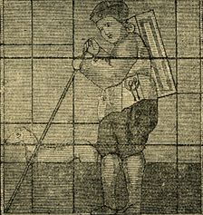 The Pedlar and his Dog, formerly in Lambeth Church (c1878). Creator: Unknown