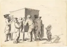 The Peep-Show, 1765/1766. Creator: Pietro Antonio Novelli