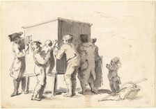 The Peep-Show, 1765/1766. Creator: Pietro Antonio Novelli