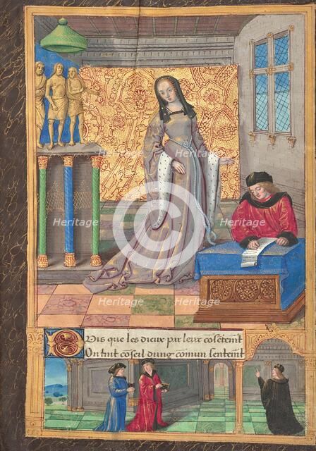 The Peerless Lady is Proclaimed the Most Beautiful Woman, about 1493. Creator: Master of the Chronique Scandaleuse.