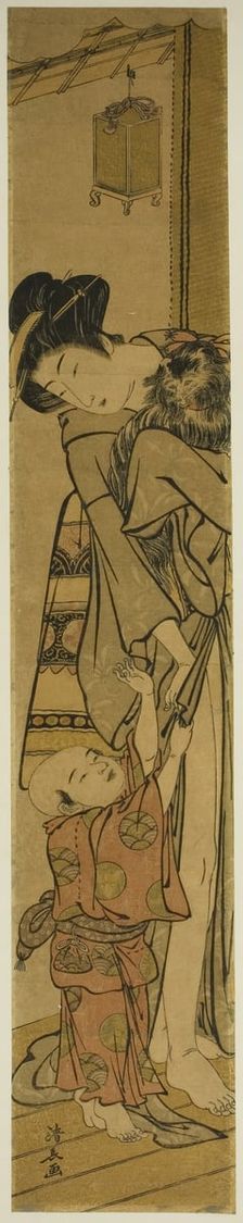 The Pekingese, c. 1779. Creator: Torii Kiyonaga