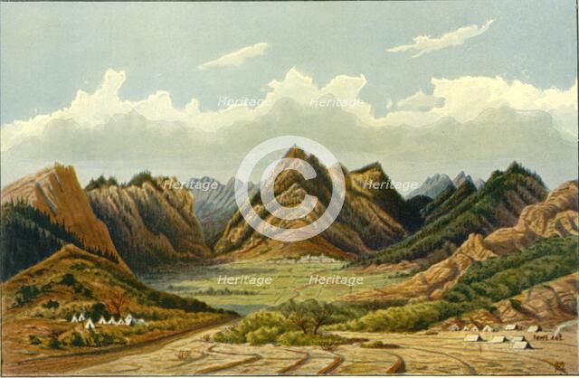 'The Peiwar Khotal', 1878, (1901). Creator: W McCracken.