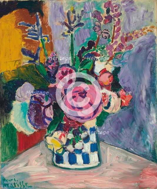 The Peonies, 1907. Creator: Matisse, Henri (1869-1954).