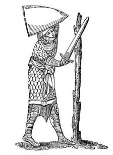 The Pel Quintain, 14th century, (1883)