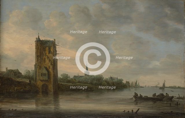 The Pelkus Gate near Utrecht, 1646. Creator: Jan van Goyen.