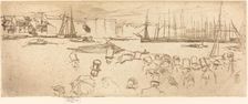 The Penny Boat, 1859. Creator: James Abbott McNeill Whistler