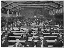The Penny Sit-Up Salvation Army shelter, Blackfriars, London, c1900 (1901)