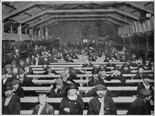 The Penny Sit-Up Salvation Army shelter, Blackfriars, London, c1900 (1901)