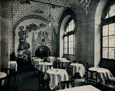 The Penna D'Oca Restaurant, Main dining room c1928