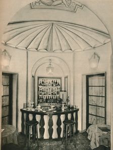The Penna D'Oca Restaurant, The cocktail Bar c1928. Artists: Emilio Lancia, Michele Marelli, Gio Ponti, Unknown