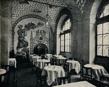 The Penna D'Oca Restaurant, Main dining room c1928