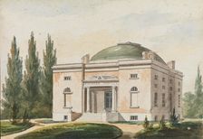 The Pennsylvania Academy of the Fine Arts, Philadelphia (Copy after an Engraving..., 1811-ca. 1813. Creator: Pavel Petrovic Svin'in
