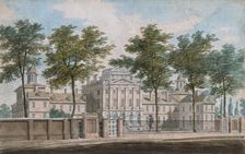 The Pennsylvania Hospital, Philadelphia, 1811-ca. 1813. Creator: Pavel Petrovic Svin'in