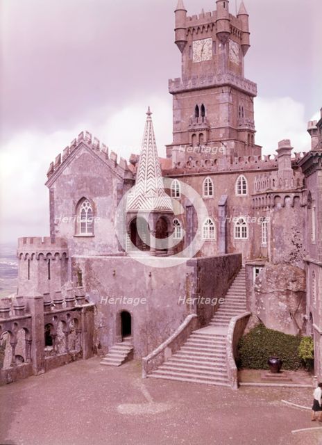 The Pena Palace, Sintra, Portugal, c1955.  Creator: Arthur Charles Kirby Ware.