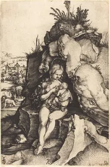The Penance of Saint John Chrysostom, c. 1497. Creator: Albrecht Durer