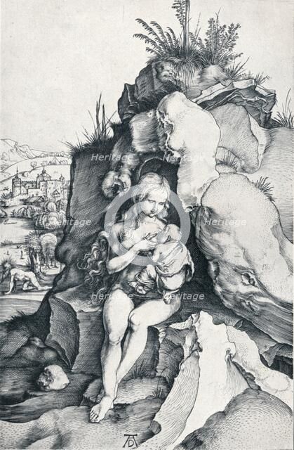 'The Penance of St John Chrysostom', 1495 (1906). Artist: Albrecht Durer.