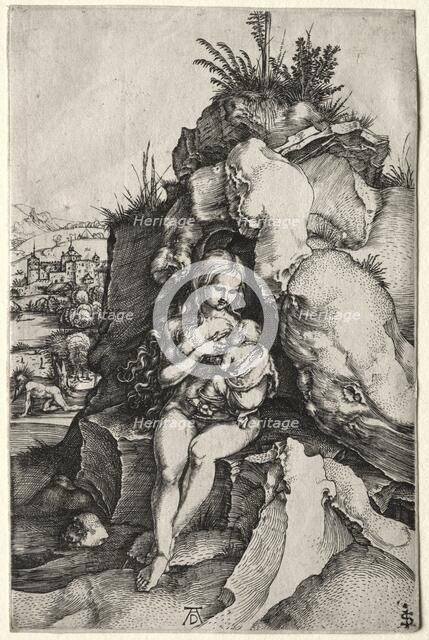 The Penance of St. John Chrysostom, c. 1497. Creator: Albrecht Dürer (German, 1471-1528).