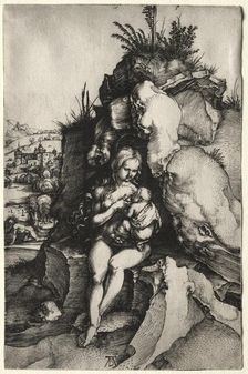 The Penance of St. John Chrysostom. Creator: Albrecht Dürer (German, 1471-1528)