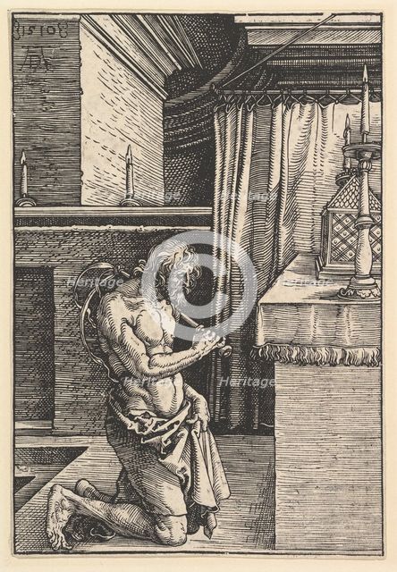 The Penitent, 1510. Creator: Albrecht Durer.