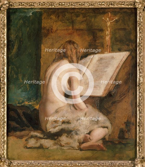 The penitent Magdalen, 1835. Artist: William Etty.