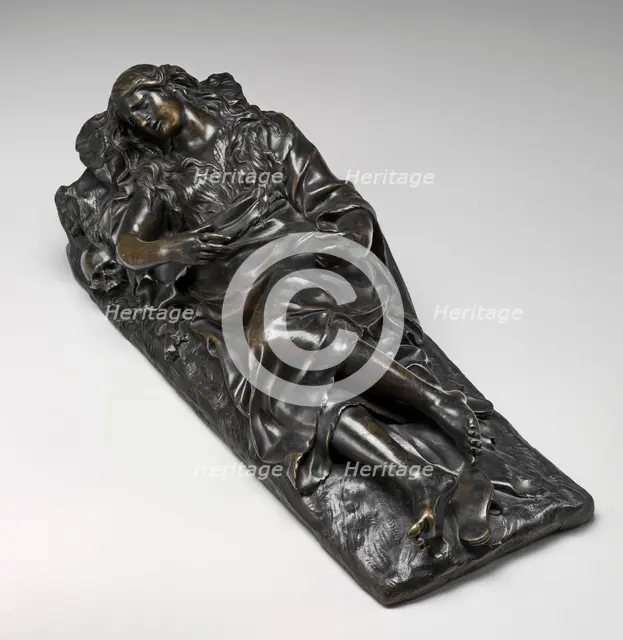 The Penitent Magdalen, model 1664, cast probably before 1709. Creator: Nicolas Legendre.