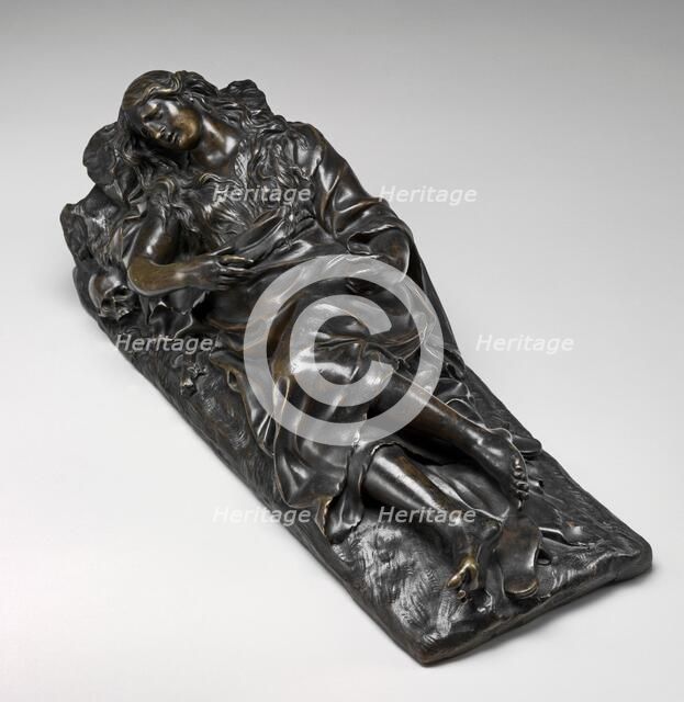 The Penitent Magdalen, model 1664, cast probably before 1709. Creator: Nicolas Legendre.