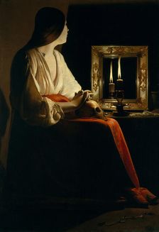 The Penitent Magdalen, ca. 1640. Creator: Georges de la Tour