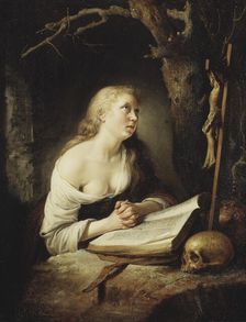 The Penitent Magdalen. Creator: Gerrit Dou