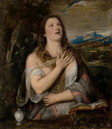 The Penitent Magdalene, 1555-1565. Creator: Titian