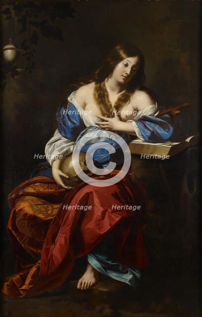 The Penitent Magdalene, 1655-1665.  Creator: Nicolas Regnier.