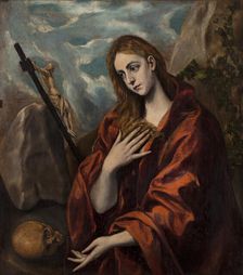The Penitent Mary Magdalene, ca 1585-1590 . Creator: El Greco, Dominico (1541-1614)