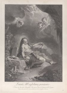 The Penitent Mary Magdalene, ca. 1729. Creator: Nicolas Dauphin de Beauvais