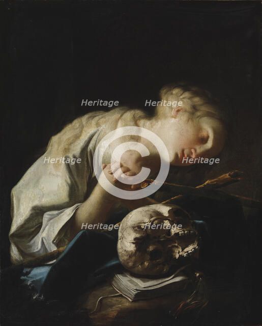 The Penitent Mary Magdalene, First half of the 18th century. Creator: Troger, Paul (1698-1762).