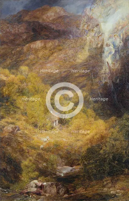 'The Penitent's Vision: The Shepherd's Dream', 1848-1912. Creator: Henry Clarence Whaite.