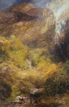 The Penitent's Vision: The Shepherd's Dream 1848-1912. Creator: Henry Clarence Whaite