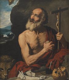 The Penitent St. Jerome, 1614-1656. Creator: Francisco Collantes