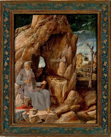 The Penitent Saint Jerome in the desert, 1448-1451. Creator: Mantegna, Andrea (1431-1506)