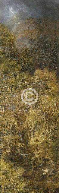 'The Penitent's Vision: The Storm', 1848-1912. Artist: Henry Clarence Whaite