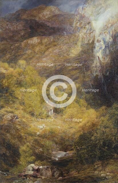 'The Penitent's Vision: The Shepherd's Dream', 1848-1912. Artist: Henry Clarence Whaite