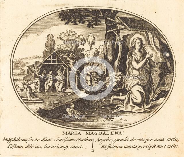 The Penitence of Mary Magdalen. Creator: Balthasar Moncornet.