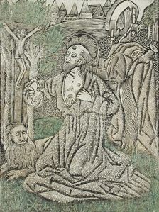 The Penitence of Saint Jerome, c1465. Creator: Unknown